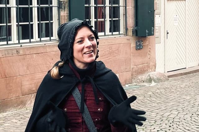With the executioner's wife through Heidelberg's alleys