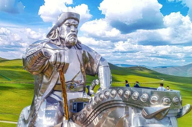Genghis Khan Statue+TereljPark+TurtleRock+AryabalTemple Guided