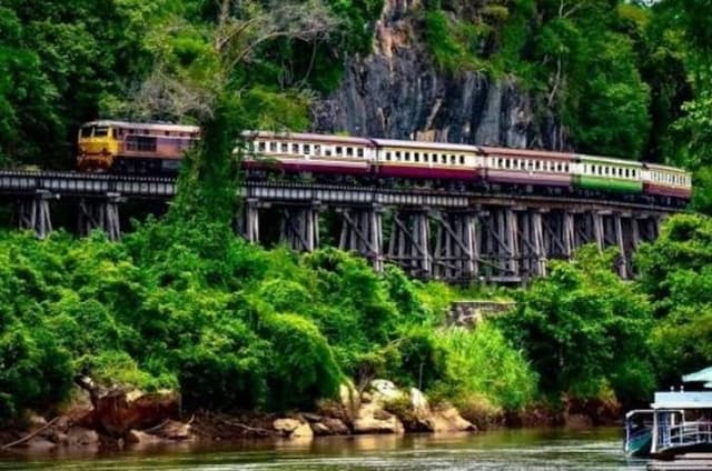 WWII Memory Path: River Kwai Bridge & Death Railway Discovery