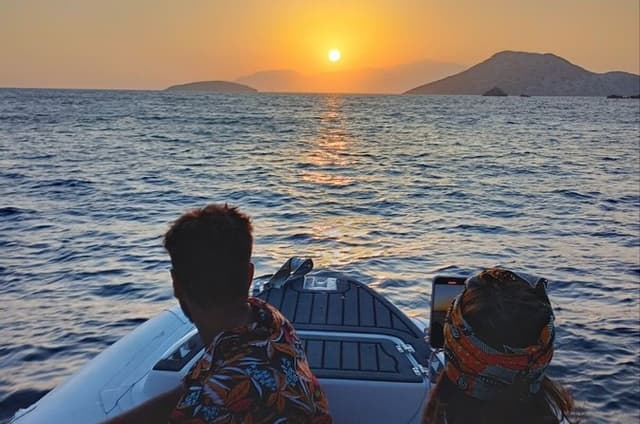 Symi Sunset and Evening Boat Experience