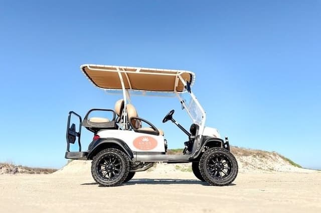 4 Seater Luxury Golf Cart Rentals in Port Aransas Texas