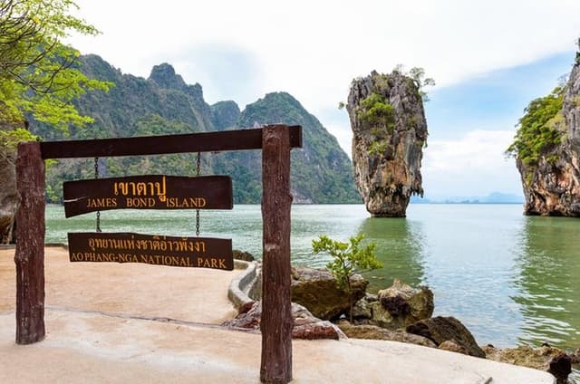James Bond Island from Krabi by Long Tail Boat