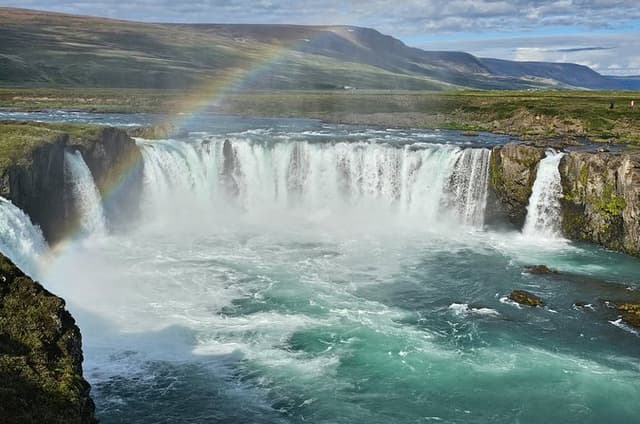 Akureyri to Lake Myvatn and Nature Baths Small Group Tour