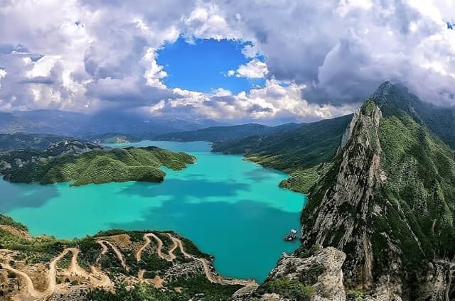 Hike Gamti Mountain with Bovilla lake view & canyon- From Tirana
