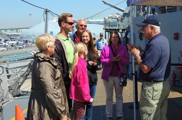 Battleship IOWA Admission and Crew Led Tour