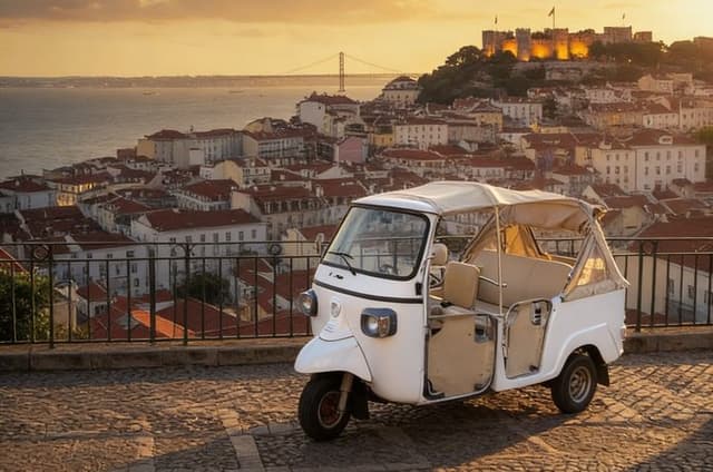 Lisbon Tuk Tuk Tours with Locals