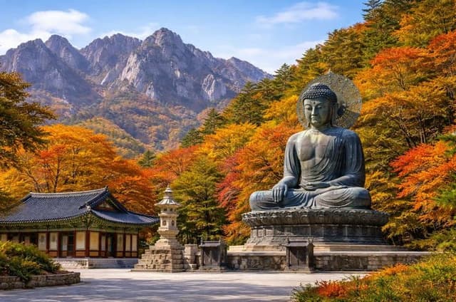 Mt.Seoraksan, Nami Island, and Korean Garden from Seoul