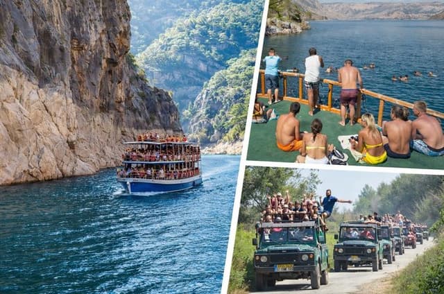 Green Canyon Jeep and Boat Tour with Lunch