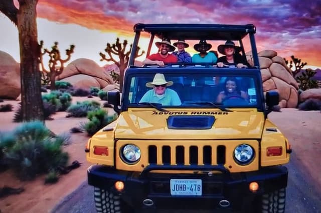 Joshua Tree Open Air Hummer Adventure