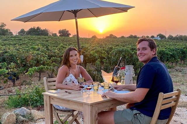 Algarve Vineyard Sunset Dinner for Two with Cataplana & Wine