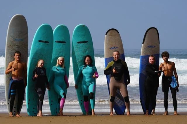 Beginners Surf lessons in Mirleft