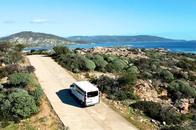 From Stintino: minivan tour of Asinara
