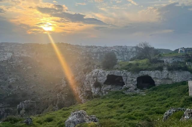 Murgia Materana prehistoric caves and panoramic views of the Sassi