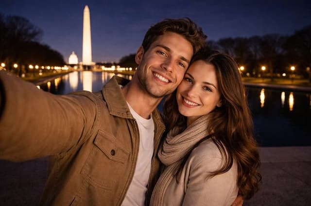 Washington DC Night Tour: ICONIC Landmarks, Monuments SMALL GROUP
