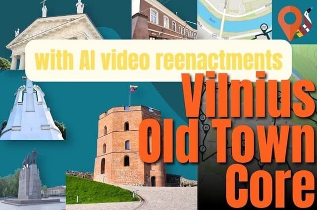 Self-Guided Audio Tour of Vilnius Old Town Core