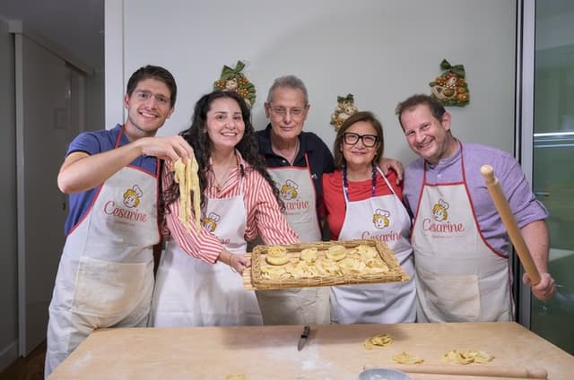 Cesarine: Small group Pasta and Tiramisu class in Viareggio