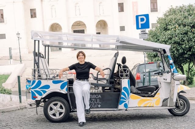 Tuk Tuk through Ancient Lisbon: Historic Tour with Local Guide