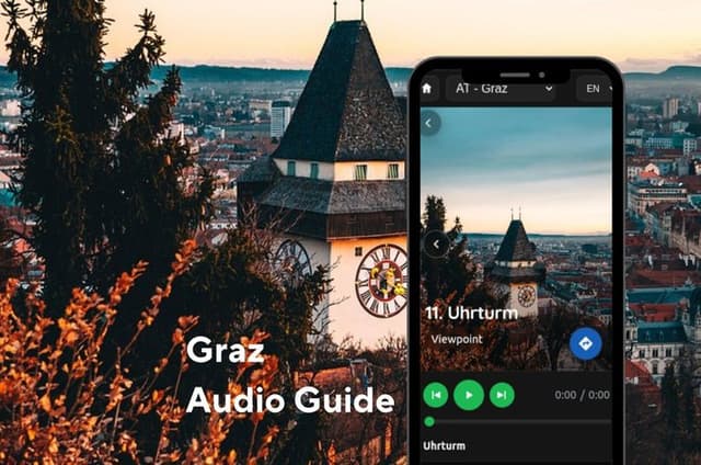 Graz Schlossberg and Old Town - Audio Guide and Self Guided Tour