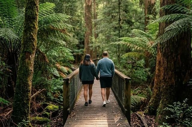 Tahune Airwalk Hasting Caves and Thermal Springs Pool from Hobart
