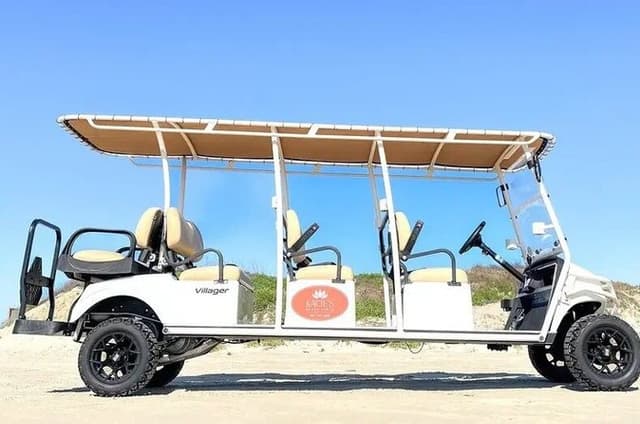 8 Seater Luxury Golf Cart Rentals in Port Aransas Texas