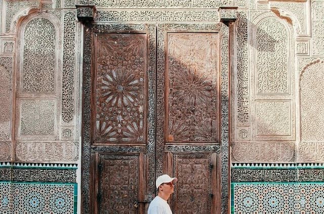 Tour guide in the old city of Fez