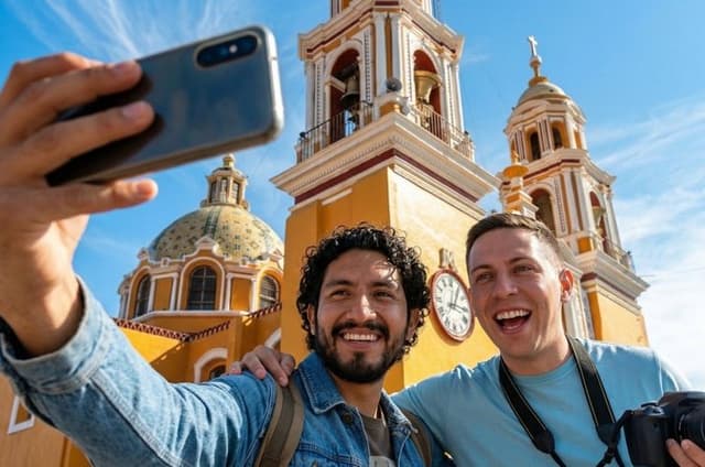 From village : Private tour to Cholula all inclusive + tasting