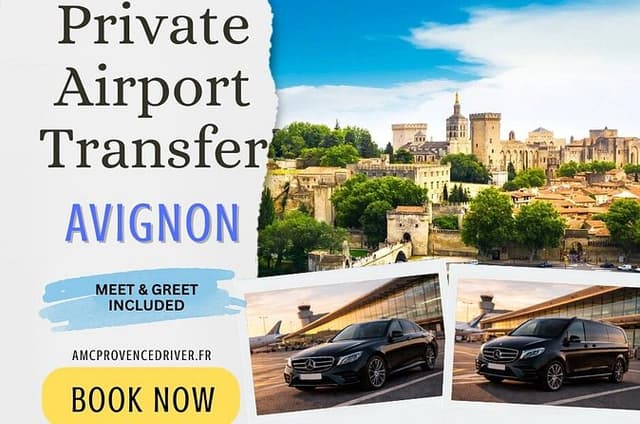 Private Driver: Marseille Airport → Avignon