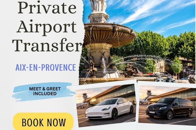 Private driver of Marseille airport in Aix-en-Provence