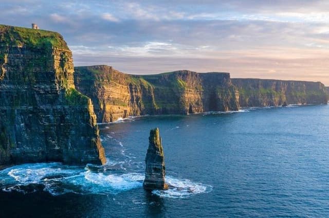 Dublin to Bunratty Castle, Cliffs of Moher, Burren Galway by Rail