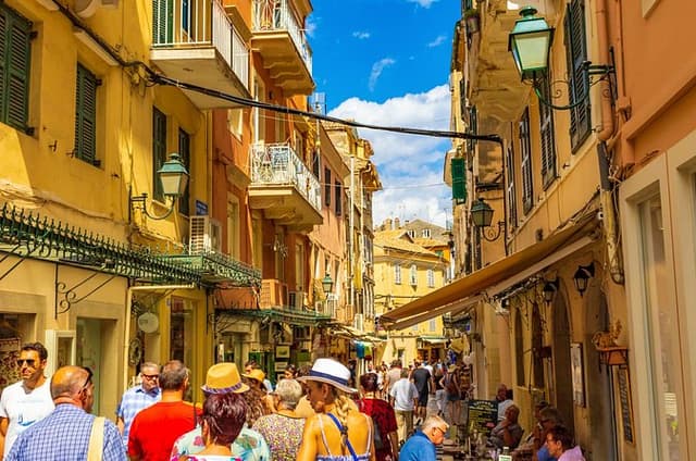 Corfu Full-Day Tour: Achilleion Palace, Paleokastritsa&Corfu Town