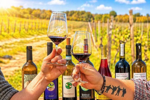 San Gimignano, Chianti, and Montalcino Day Trip from Siena