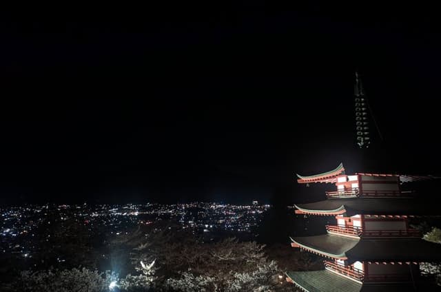 Lake Kawaguchi : Private Night Tour with local guide