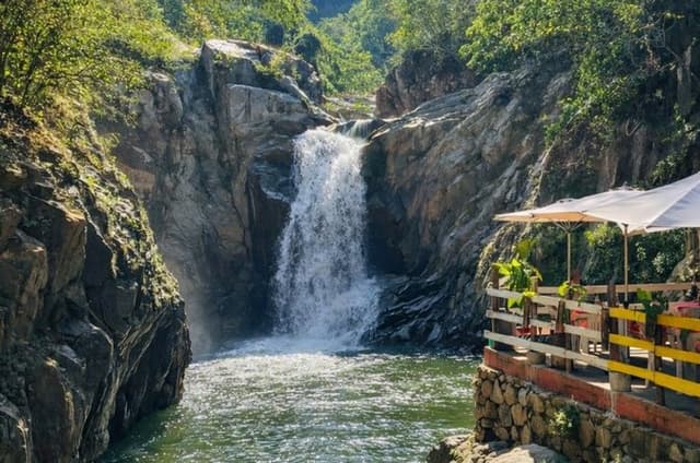 Quimixto by Boat Hidden Waterfall and Coastal Adventure