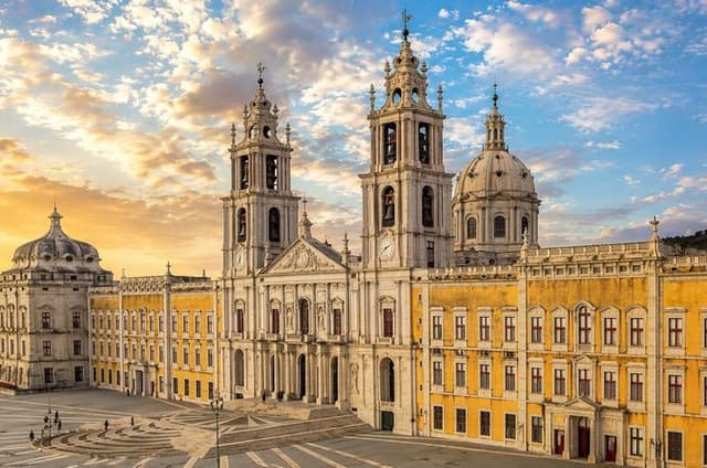From Lisbon: Mafra, Ericeira & Queluz Palace Private Day Tour