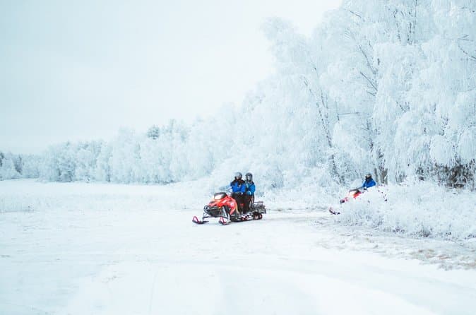 Santa Claus Village Snowmobile Ride