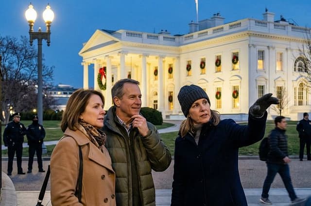 Private Walking Tour in Washington with Christmas Markets