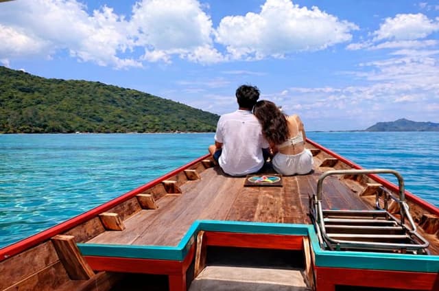 Pig Island ,Snorkeling, Private Long Tail Boat (Local Thai Experience)