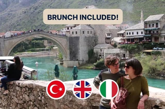 Sarajevo: Mostar, Konjic, Blagaj, Pocitelj, Kravica fall & Brunch
