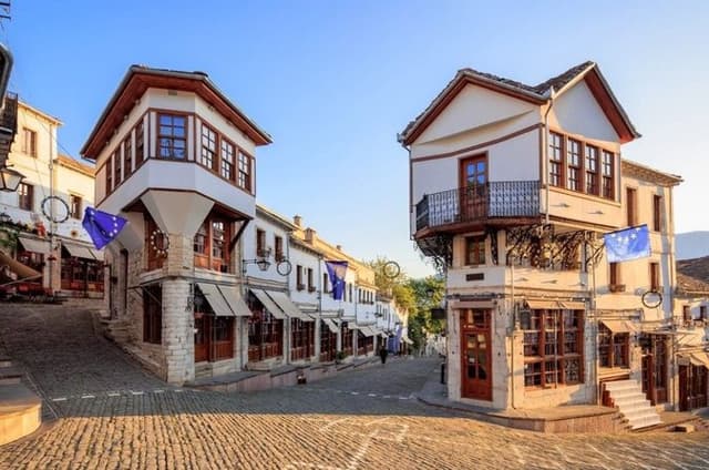 From Saranda/Ksamil: Gjirokaster, Blue Eye (Train) & Lekursi