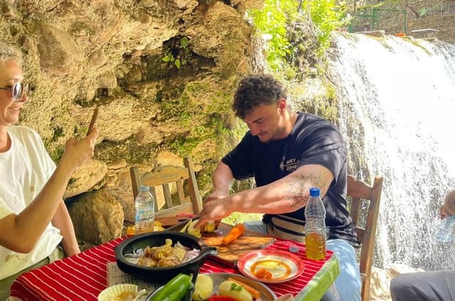 Akchour Waterfalls & Chefchaouen Day Trip with Tajine Experience