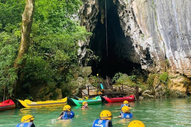 Paradise cave and Dark cave adventure small group tour