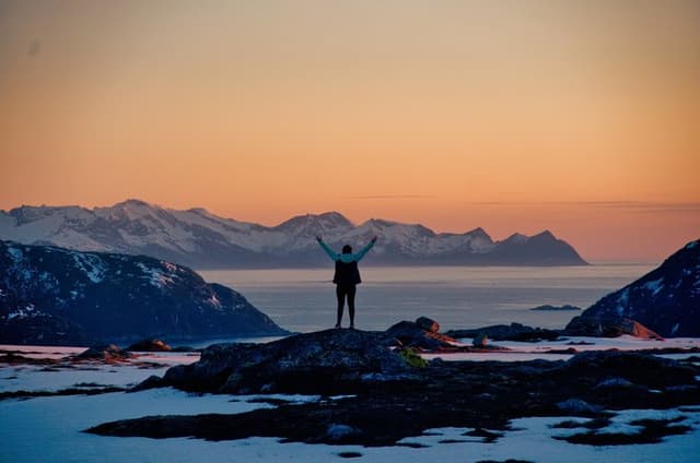 Day Tour_The Aurora Tour - TROMSO-LYNGEN ALPS, lake,fjords,nature