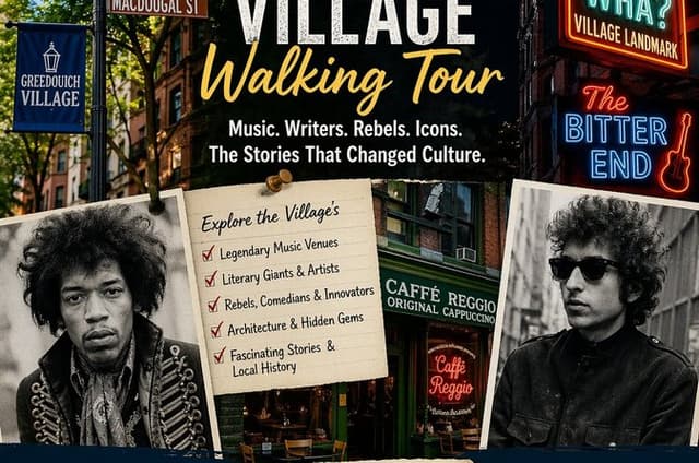 Greenwich Village Private Music, Art, & Culture Tour