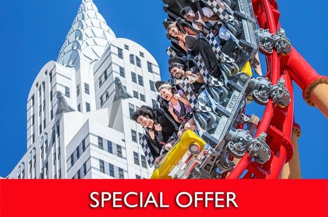 The Big Apple Coaster at New York New York Hotel and Casino