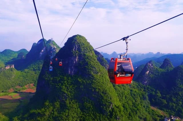 Private day tour to Yangshuo Ruyi peak and Fuli ancient bridge