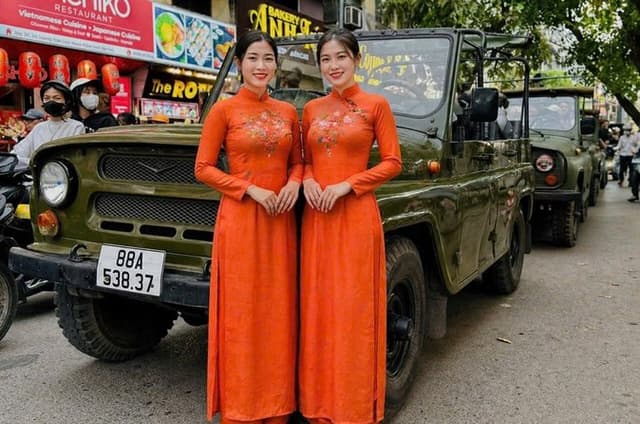 Hanoi Jeep Tours Led By Women: City & Red River Half Day