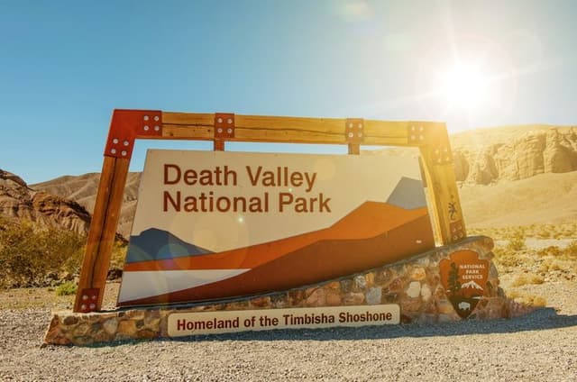Self Guided Death Valley Driving Tour start Death Valley Junction