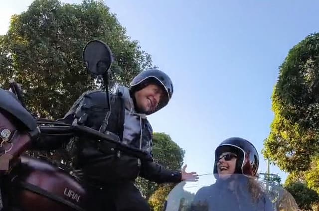 Awesome Motorcycle Sidecar Sightseeing Melbourne