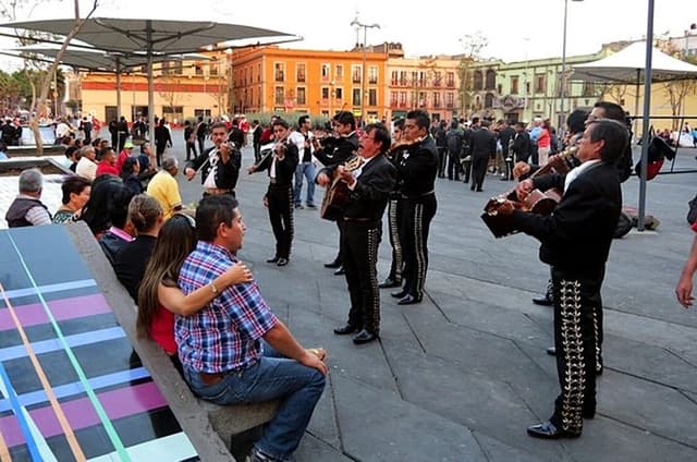 A true Garibaldi MX night, with mariachis, mezcal, and tacos