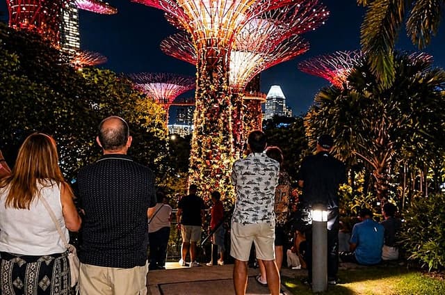 Singapore Starry Night River Cruise, Spectra & Garden Rhapsody